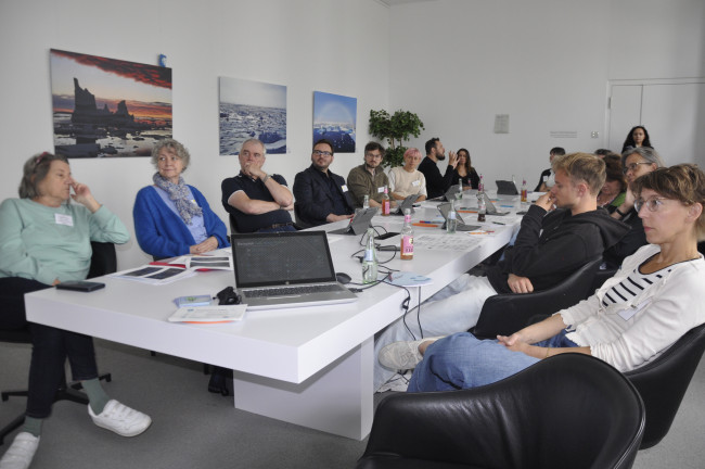 Gruppenarbeit im Workshop